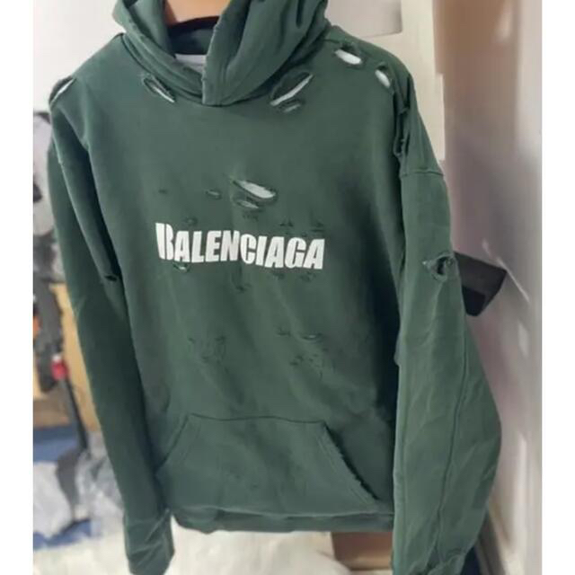大得価豊富な】 Balenciaga - balenciaga デストロイパーカーの通販 by