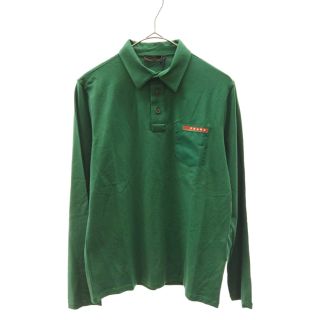 PRADA プラダ 長袖ポロシャツ elc.or.jp