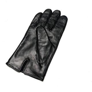 BURBERRY - バーバリー 手袋 メンズ - 黒 レザーの通販 by ブラン