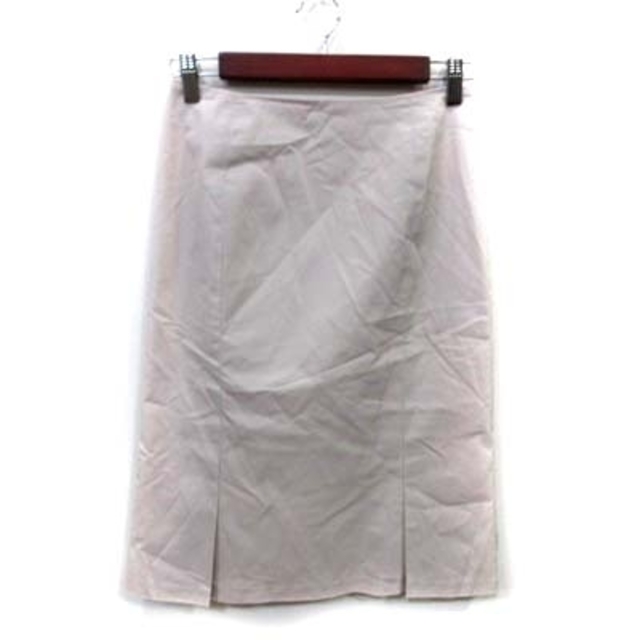 STRAWBERRY-FIELDS(ストロベリーフィールズ)のストロベリーフィールズ タイトスカート ミモレ ロング ベージュ /YI レディースのスカート(ロングスカート)の商品写真