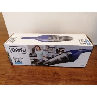 【新品未開封】ブラック＆デッカー　超軽量ハンディクリーナー(NVC115JLW)(掃除機)