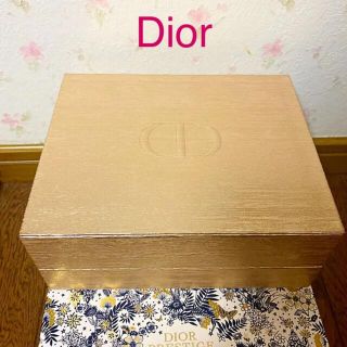 クリスチャンディオール(Christian Dior)のディオール コフレ ゴールドケースのみ　箱　プレステージ(その他)