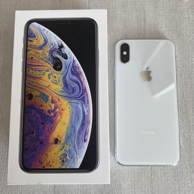 iPhone Xs 本体　ホワイトスマートフォン/携帯電話