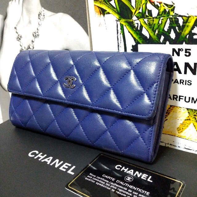 CHANEL シャネル  マトラッセ　長財布