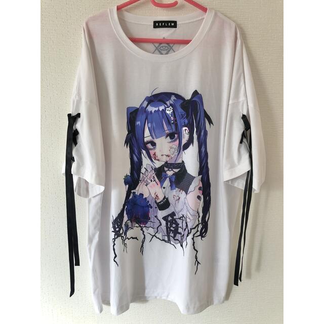 最大75%OFFクーポン REFLEM × negi コラボ 青髪 制服 少女 パーカー
