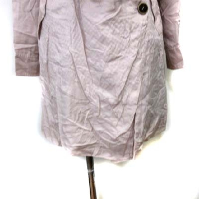 VICKY(ビッキー)のビッキー ステンカラーコート 総裏地 ライナー付き 0 ピンク /YI レディースのジャケット/アウター(その他)の商品写真