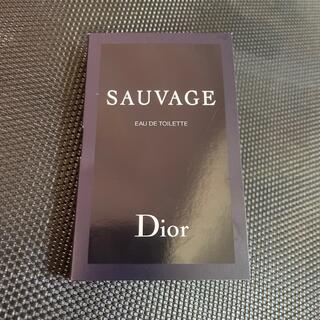 ディオール(Dior)のDior SAUVAGE ソヴァージュ オードゥトワレ 1ml(香水(男性用))