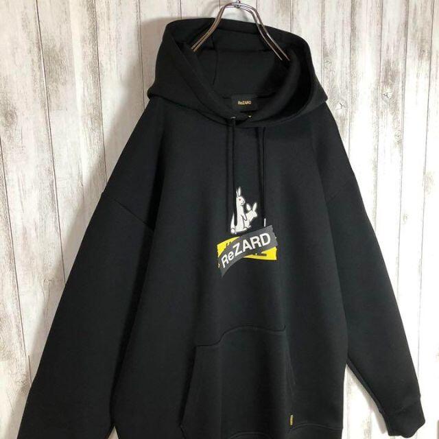 FR2 両面ロゴ パーカーの通販 by 古着vajra|ラクマ ReZARD 限定コラボ 即完売モデル セール得価