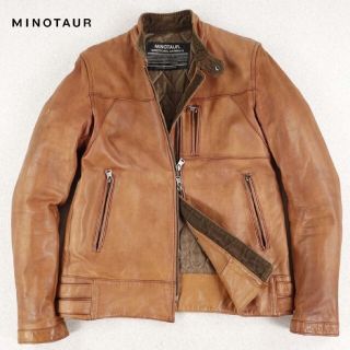ミノトール レザージャケット/革ジャン(メンズ)の通販 2点 | MINOTAUR 好きに MINOTAUR A-2レザージャケット 羊革 レザージャケット