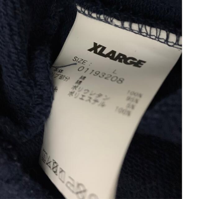 XLARGE(エクストララージ)のエクストララージ　メンズL パーカー　プルオーバー　刺繍　ビックロゴ メンズのトップス(パーカー)の商品写真