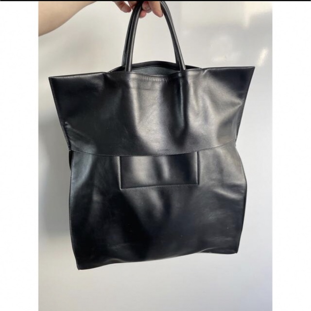 Jil Sander - JIL SANDER 20ss leather tote bag レザー バッグの通販 ...