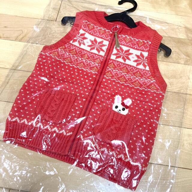 Begin掲載 新品☆110㎝ ミキハウス うさこちゃん ニットベスト - 通販