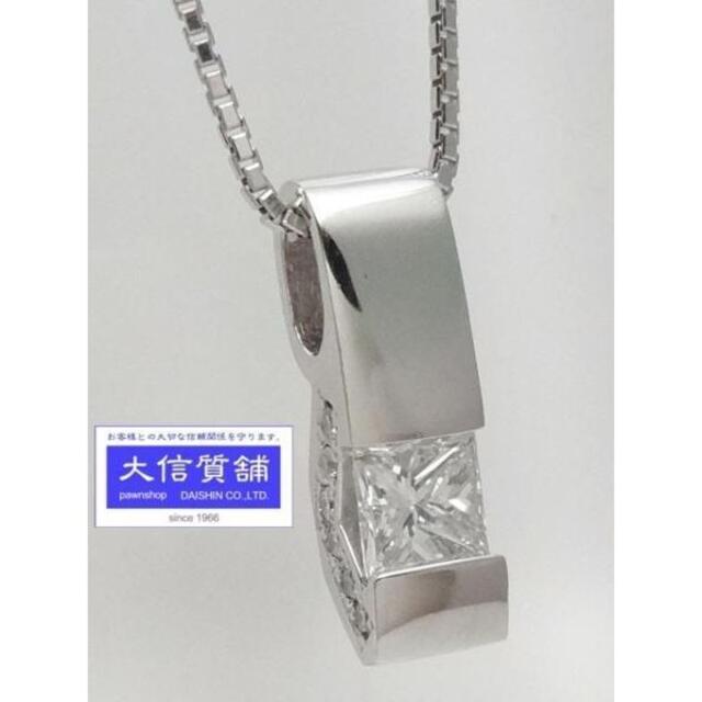 世界有名な Pt900 プリンセスダイヤ 8.4g 0.54 ネックレス ネックレス