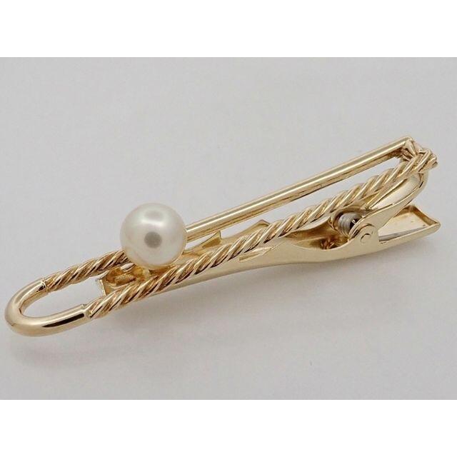 色々な 美品✨MIKIMOTO ミキモト パール ネクタイピン タイタック ピン