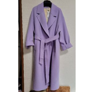 23区 - 23区 MANTECOリバーロングコート ラベンダー 40=11号の通販 by