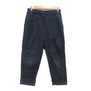 アーバンリサーチドアーズ(URBAN RESEARCH DOORS)のURBAN RESEARCH DOORS テーパードパンツ クロップド 38 紺(その他)