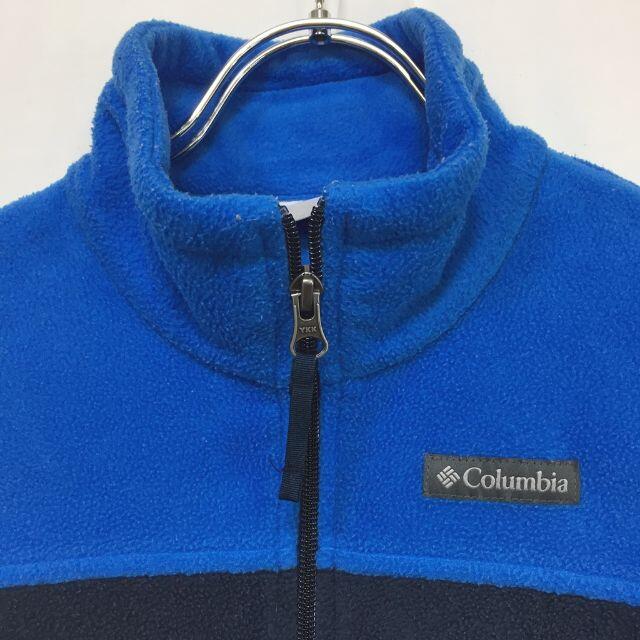 Columbia(コロンビア)の【人気】コロンビア ワンポイントロゴ フリースジャケット アウター M キッズ キッズ/ベビー/マタニティのキッズ服男の子用(90cm~)(ジャケット/上着)の商品写真