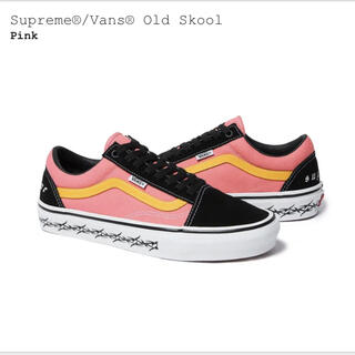 シュプリーム(Supreme)のsupreme×vans old skool pink 24cm(スニーカー)