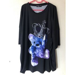 ミルクボーイ(MILKBOY)のTRAVAS TOKYO CROWN 王冠ベア クマ 熊 ビッグTシャツ fr2(Tシャツ(半袖/袖なし))