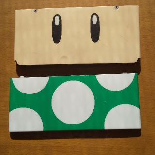 ニンテンドー3DS(ニンテンドー3DS)のNew3DS 着せ替えカバー USED キノピオ(その他)
