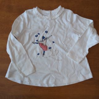 プチバトー(PETIT BATEAU)の110　5ans　プチバトー　白(Tシャツ/カットソー)