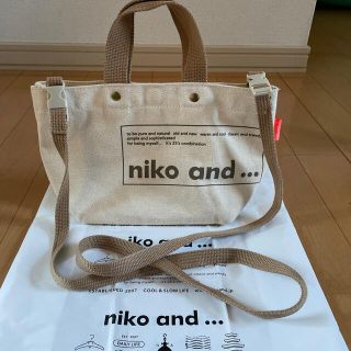 ニコアンド(niko and...)のニコアンド　トートバッグ(トートバッグ)