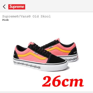 シュプリーム(Supreme)のSupreme × Vans Old Skool "Pink"(スニーカー)