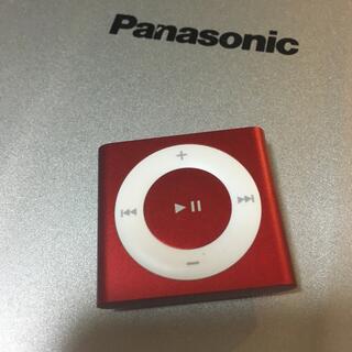 アップル(Apple)のiPod shuffle 第四世代　product red(ポータブルプレーヤー)