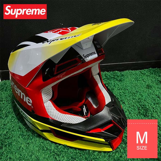 自動車/バイクSupreme Honda Fox Racing Helmet ヘルメット M