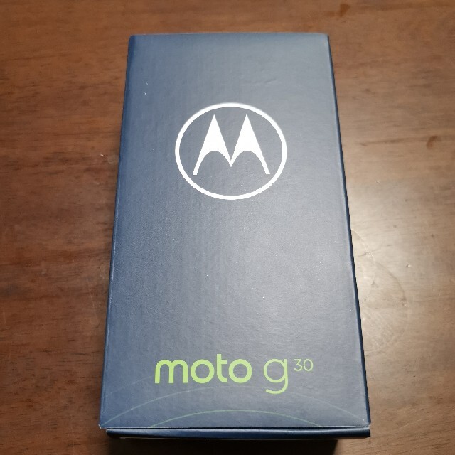 新品未開封　moto g30スマートフォン/携帯電話