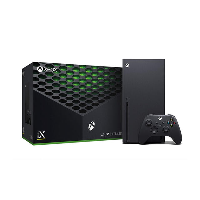 Xbox(エックスボックス)の「新品未開封」Microsoft Xbox Series X エンタメ/ホビーのゲームソフト/ゲーム機本体(家庭用ゲーム機本体)の商品写真
