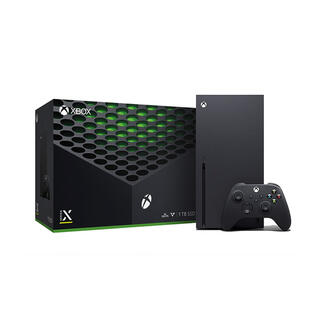 エックスボックス(Xbox)の「新品未開封」Microsoft Xbox Series X(家庭用ゲーム機本体)