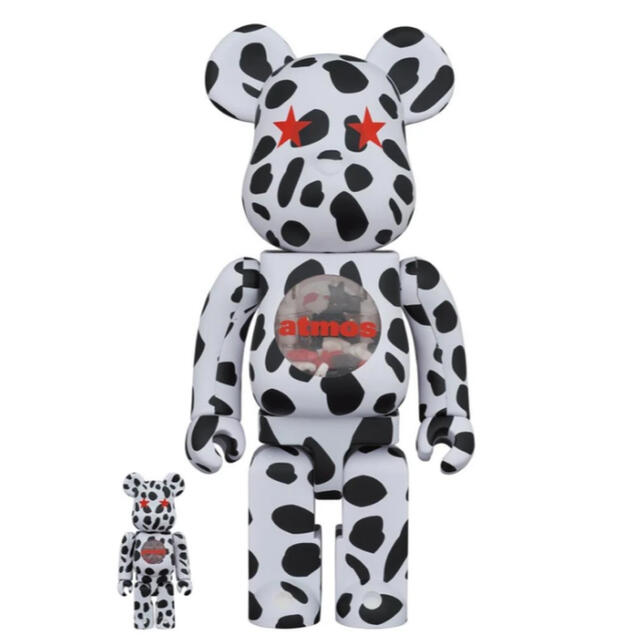 BE@RBRICK atmos Dalmatian 100％ & 400％