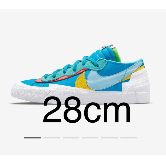 Sacai Nike KawsブレーザーLow 28cm靴/シューズ