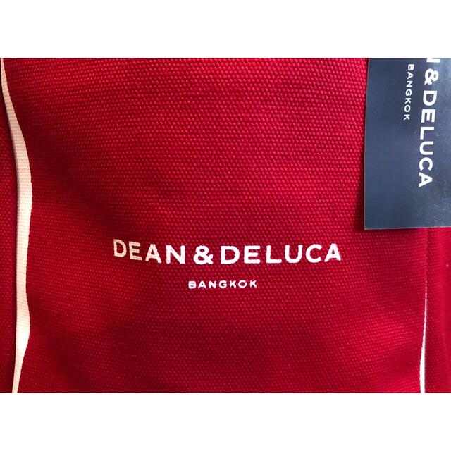 DEAN & DELUCA(ディーンアンドデルーカ)のDEAN&DELUCAトートバッグ タイ限定 レッド 入手困難 大人気商品 レディースのバッグ(トートバッグ)の商品写真