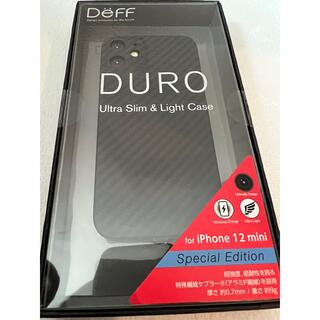 DeFF DURO iPhone12mini用ケース アラミド繊維(iPhoneケース)