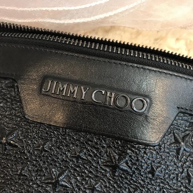 JIMMY CHOO ジミーチュウ クラッチバッグ 　ファスナータイプ　美品