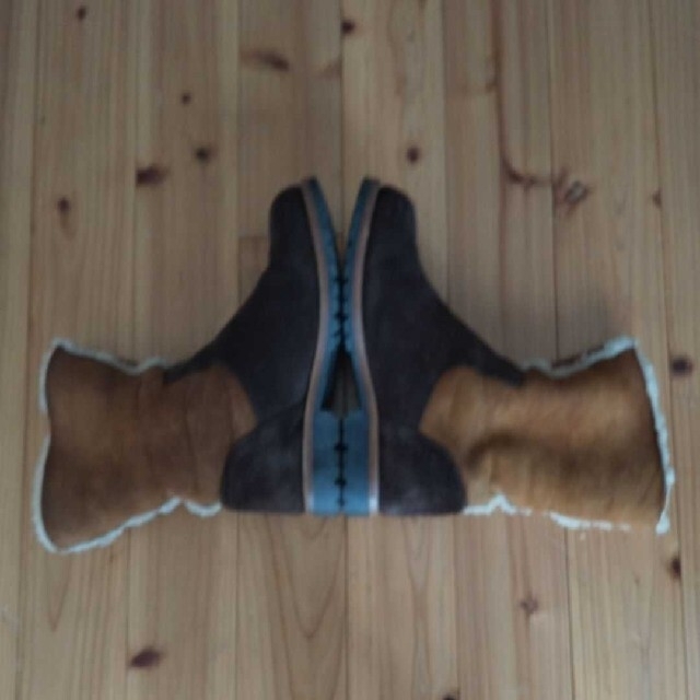 Sergio Rossi(セルジオロッシ)のヴィンテージmen'sセルジオロッシムートンブーツ メンズの靴/シューズ(ブーツ)の商品写真