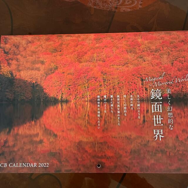 JCB カレンダー　2022 インテリア/住まい/日用品の文房具(カレンダー/スケジュール)の商品写真