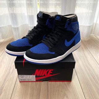 ナイキ(NIKE)のNike AIR JORDAN 1 Royal RETRO flyknit 28(スニーカー)