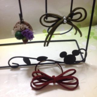 ヘアゴム    2種       ワイン & カーキ  など(ヘアアクセサリー)