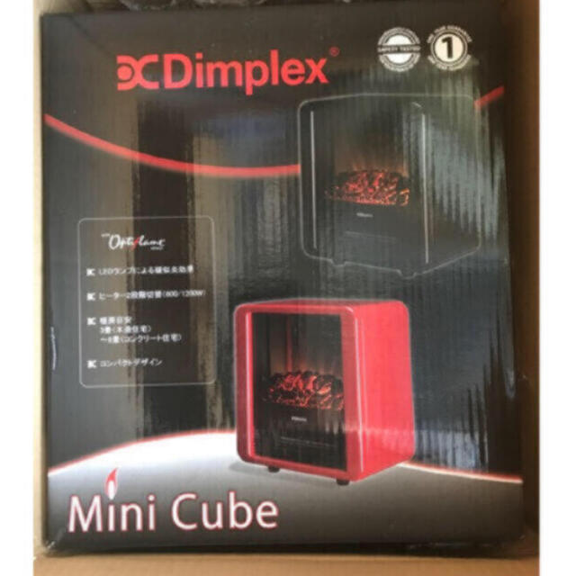 ディンプレックス 暖炉型ファンヒーターMini Cubeミニキューブ