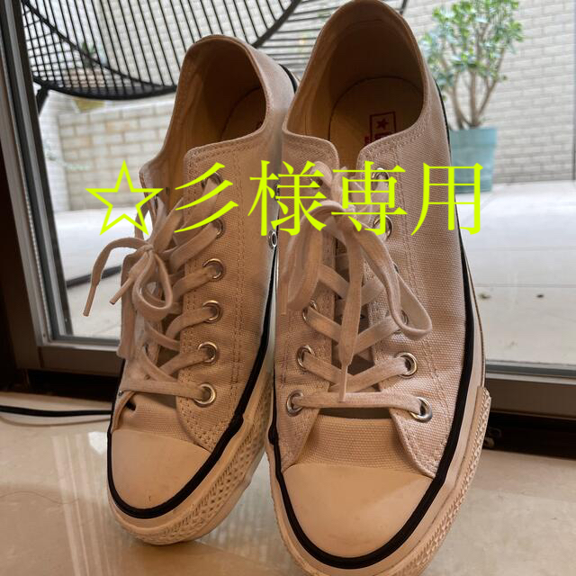 CONVERSE(コンバース)のコンバースALL STAR キャンバス オールスター Ｊ ＯＸ  レディースの靴/シューズ(スニーカー)の商品写真