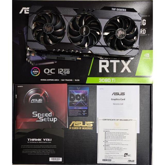 ASUS商品名【値下･使用1ヶ月･保有】ASUS TUF RTX3080TI-O12G