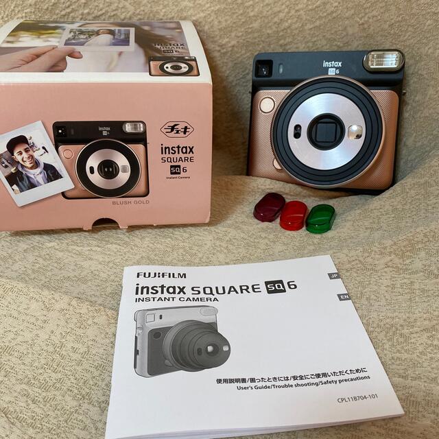 チェキ instax SQUARE SQ6。スマホ/家電/カメラ