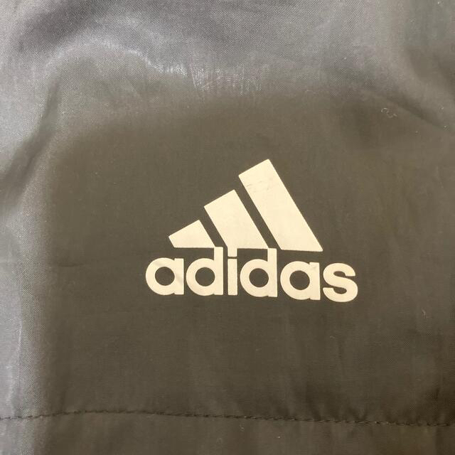 adidas(アディダス)のadidas kids 黒のジャンバー　 キッズ/ベビー/マタニティのキッズ服男の子用(90cm~)(コート)の商品写真