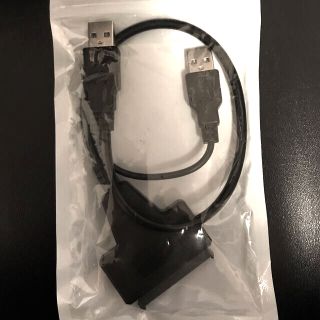 SATA-USB 2.0 変換アダプタ(PC周辺機器)