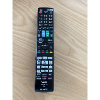 アクオス(AQUOS)のシャープ　テレビ　リモコン　ブルーレイ　DVD GB113PA(その他)