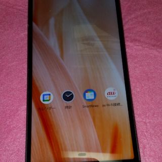 アクオス(AQUOS)のau AQUOS SHV48 グレー(スマートフォン本体)