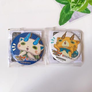 【非売品】妖怪ウォッチ 缶バッジ コマさん コマじろう(キャラクターグッズ)